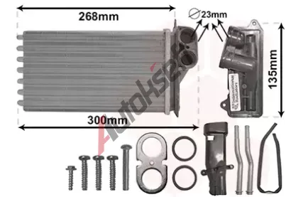 VAN WEZEL V�m�n�k tepla vnit�n�ho vyt�p�n� *** IR PLUS *** VAW 09006397, 09006397