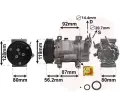 Kompresor klimatizace VAN WEZEL ‐ VAW 0900K214