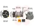 Kompresor klimatizace VAN WEZEL ‐ VAW 0900K255