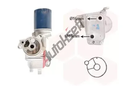 VAN WEZEL Chladič oleje VAW 09013727, 09013727 VAN WEZEL Chladič oleje VAW 09013727, 09013727