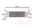 Chladi vzduchu intercooler VAN WEZEL ‐ VAW 09014703