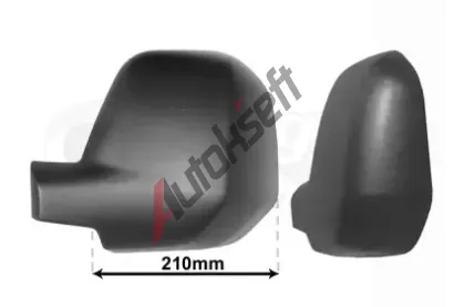 VAN WEZEL Kryt - vnj zrctko VAW 0905841, 0905841