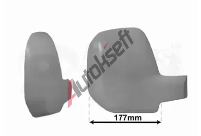 VAN WEZEL Kryt - vnj zrctko VAW 0905844, 0905844