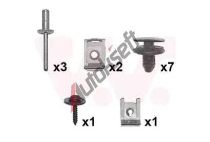VAN WEZEL Montn sada - blatnk VAW 0925796, 0925796