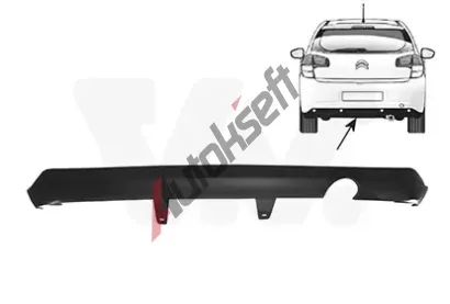 VAN WEZEL Spoiler VAW 0929509, 0929509  VAN WEZEL Spoiler VAW 0929509, 0929509