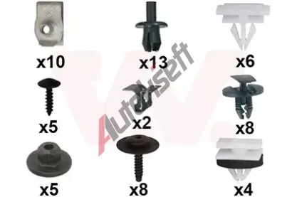 VAN WEZEL Montážní sada - nárazník VAW 0949794, 0949794 VAN WEZEL Montážní sada - nárazník VAW 0949794, 0949794