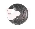 Ochrann plech proti neistotm brzdovho kotoue VAN WEZEL ‐ VAW 0965374