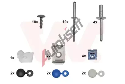 VAN WEZEL Montn sada - nraznk VAW 0969794, 0969794