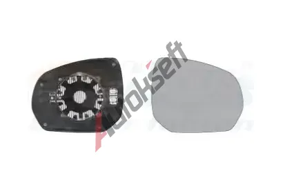 VAN WEZEL Sklo do zrctka - vnj zrctko VAW 0972836, 0972836