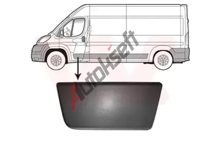 VAN WEZEL Ozdobn / ochrann lita dve VAW 0982403, 0982403