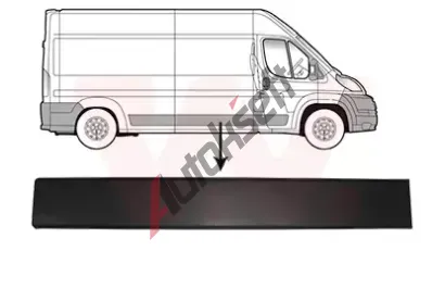 VAN WEZEL Ozdobn / ochrann lita bon stny VAW 0982408, 0982408