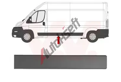 VAN WEZEL Ozdobn� / ochrann� li�ta bo�n� st�ny VAW 0982409, 0982409