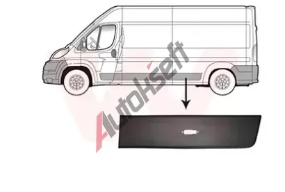 VAN WEZEL Ozdobn / ochrann lita bon stny VAW 0982417, 0982417
