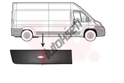 VAN WEZEL Ozdobn / ochrann lita bon stny VAW 0982418, 0982418