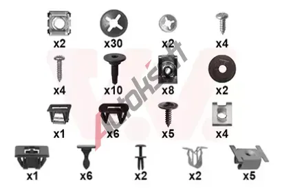 VAN WEZEL Montážní sada - nárazník VAW 0982794, 0982794 VAN WEZEL Montážní sada - nárazník VAW 0982794, 0982794