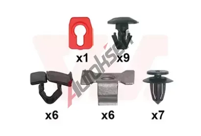 VAN WEZEL Mont�n� sada - v�ko motoru VAW 0983797, 0983797