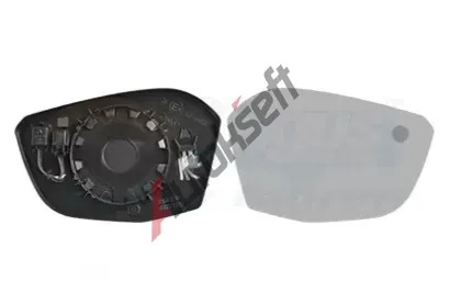 VAN WEZEL Sklo do vnjho zrctka * HAGUS * VAW 0989836, 0989836