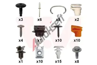 VAN WEZEL Montážní sada - nárazník VAW 0991794, 0991794 VAN WEZEL Montážní sada - nárazník VAW 0991794, 0991794