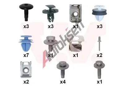 VAN WEZEL Mont�n� sada - blatn�k VAW 0991796, 0991796