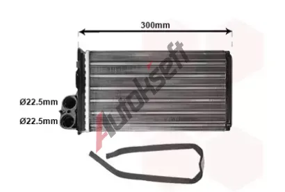 VAN WEZEL Vmnk tepla vnitnho vytpn VAW 13006473, 13006473