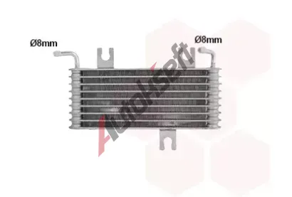 VAN WEZEL Chladi� oleje automatick� p�evodovky VAW 13013714, 13013714