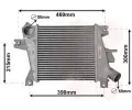 Chladi vzduchu intercooler VAN WEZEL ‐ VAW 13014702