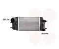 Chladi vzduchu intercooler VAN WEZEL ‐ VAW 13014705