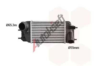 VAN WEZEL Chladič vzduchu intercooler VAW 13014705, 13014705 VAN WEZEL Chladič vzduchu intercooler VAW 13014705, 13014705