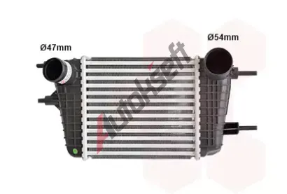 VAN WEZEL Chladi� vzduchu intercooler VAW 13014716, 13014716