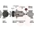 Kompresor klimatizace VAN WEZEL ‐ VAW 1301K703