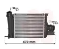 Chladi vzduchu intercooler VAN WEZEL ‐ VAW 15004013