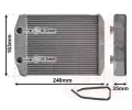 Vmnk tepla vnitnho vytpn VAN WEZEL ‐ VAW 15006014