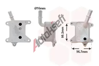 VAN WEZEL Chladič oleje VAW 15013701, 15013701 VAN WEZEL Chladič oleje VAW 15013701, 15013701