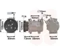 Kompresor klimatizace VAN WEZEL ‐ VAW 1501K705