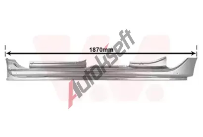 VAN WEZEL Nástupní panel VAW 1507104, 1507104 VAN WEZEL Nástupní panel VAW 1507104, 1507104