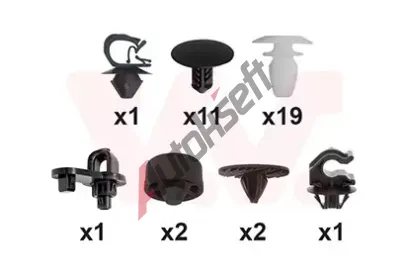 VAN WEZEL Montážní sada - víko motoru VAW 1511797, 1511797 VAN WEZEL Montážní sada - víko motoru VAW 1511797, 1511797