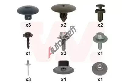 VAN WEZEL Montážní sada - blatník VAW 1518796, 1518796 VAN WEZEL Montážní sada - blatník VAW 1518796, 1518796