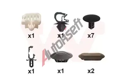 VAN WEZEL Montážní sada - víko motoru VAW 1528797, 1528797 VAN WEZEL Montážní sada - víko motoru VAW 1528797, 1528797