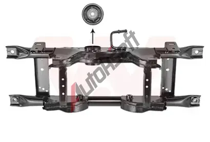 VAN WEZEL Tělo nápravy VAW 1556629, 1556629 VAN WEZEL Tělo nápravy VAW 1556629, 1556629