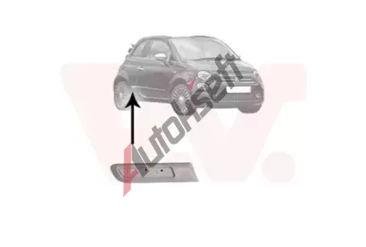 VAN WEZEL Ozdobn / ochrann lita bon stny VAW 1604430, 1604430