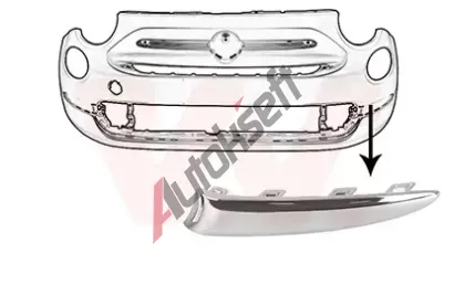 VAN WEZEL Ozdobn / ochrann lita nraznku ** Equipart ** VAW 1614581, 1614581