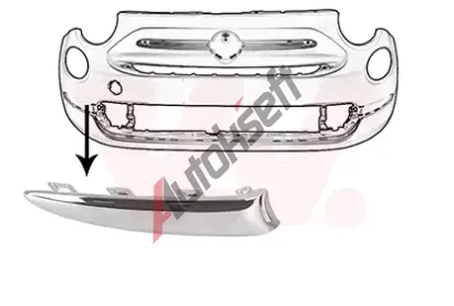 VAN WEZEL Ozdobn / ochrann lita nraznku ** Equipart ** VAW 1614582, 1614582