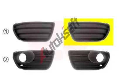 VAN WEZEL Větrací mřížka nárazníku VAW 1622591, 1622591 VAN WEZEL Větrací mřížka nárazníku VAW 1622591, 1622591