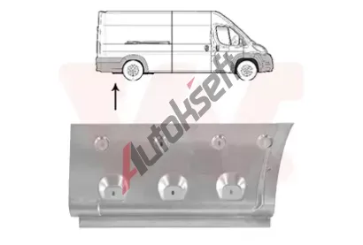 VAN WEZEL Bon stna VAW 1651134, 1651134