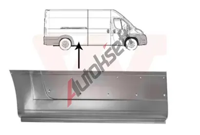 VAN WEZEL Bon stna VAW 1651142, 1651142