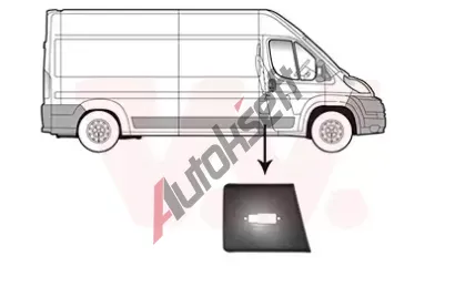 VAN WEZEL Ozdobn / ochrann lita bon stny VAW 1651408, 1651408