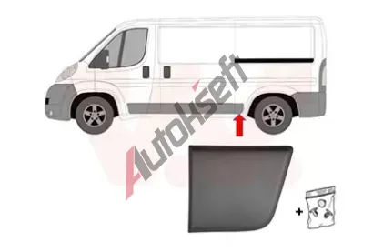 VAN WEZEL Ozdobn� / ochrann� li�ta bo�n� st�ny VAW 1651417, 1651417