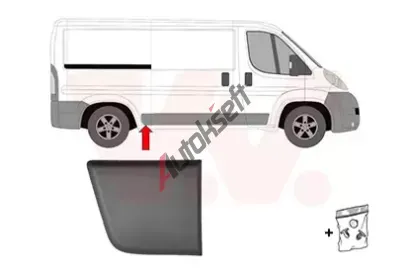 VAN WEZEL Ozdobn� / ochrann� li�ta bo�n� st�ny VAW 1651418, 1651418