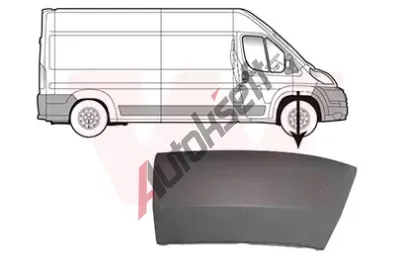 VAN WEZEL Ozdobn / ochrann lita blatnku VAW 1651524, 1651524