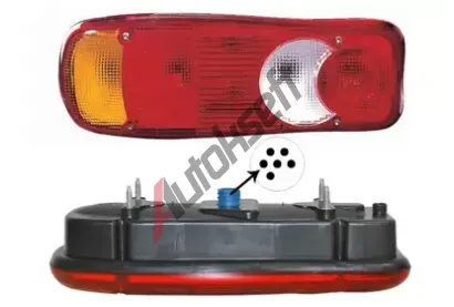 VAN WEZEL Zadn svtlo VAW 1651935, 1651935